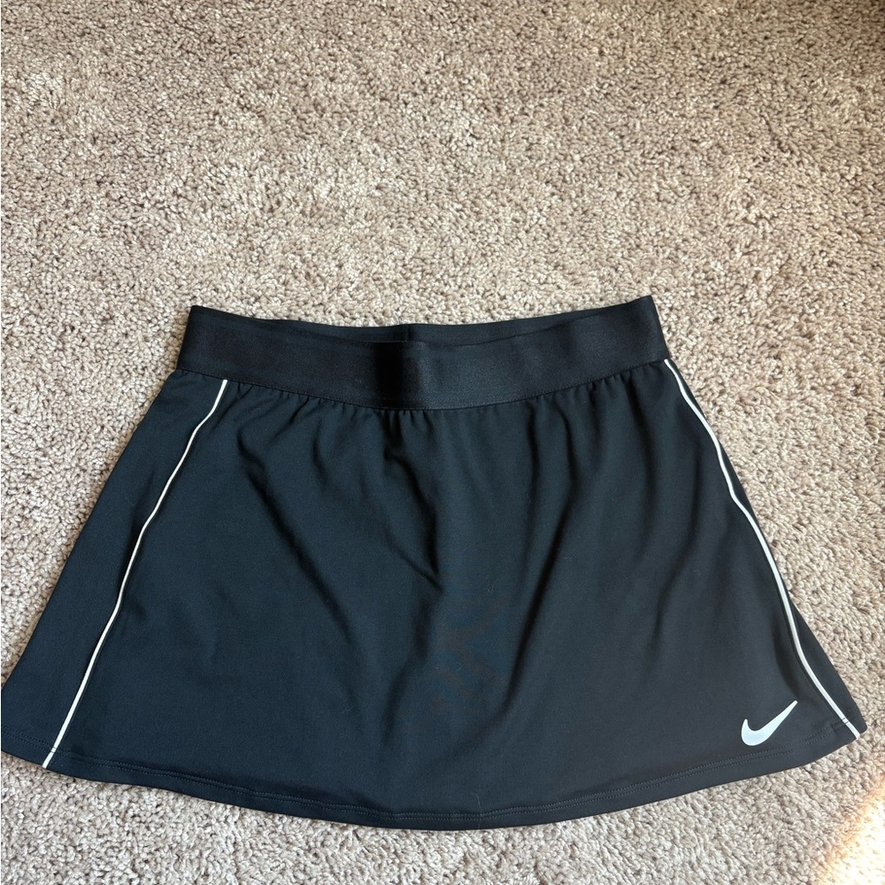 Nike Black Skirt with White Trim
